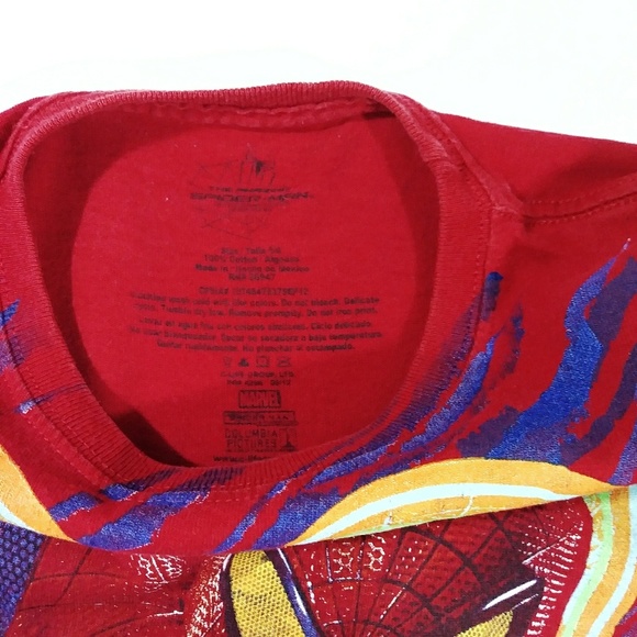 👦MARVEL Spiderman Graphic Tee Shirt - Picture 3 of 3